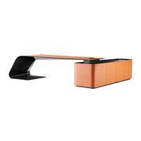 Table de bureau contemporaine pour PDG, directeur, patron, mobilier de bureau design exécutif