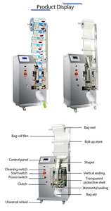 Machines d'emballage multifonctions Brenu pour bâtonnets de crème glacée, sauces, sachets de lait, huile végétale et eau - Product Image 3