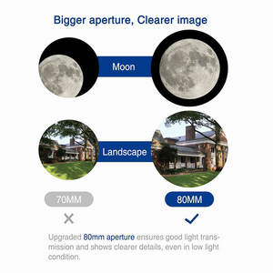 <span class=keywords><strong>2025</strong></span> Kính thiên văn khúc xạ 80500 mới với chân máy - Product Image 5