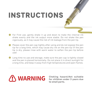 Marqueur de peinture acrylique blanc extra opaque, stylo permanent à encre liquide directe, pour surlignage, <span class=keywords><strong>dessin</strong></span>, bricolage, artisanat, fournitures artistiques, PET non effaçable - Product Image 6