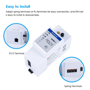 Eastron SEM5-1 koneksi CT 3P4W/3P3W, pengukur daya pintar monitor energi industri Wifi & LoRa Din rel pengukur energi listrik - Product Image 4