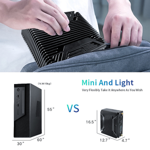 คอมพิวเตอร์ขนาดเล็ก N100 J6412 J4125 J1900 ราคาส่งถูก พร้อม Wifi Rs485 ระบบไร้พัดลม สำหรับอุตสาหกรรม - Product Image 6