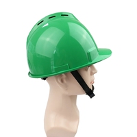 Fabricant ABS industriel EN397 approuvé casque de sécurité de construction avec évent