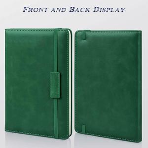 Eco-friendly Leather Address <b>Book</b> A3 Spiral Hardcover with 80 Sheets for Wellness Promotion - Product Image 4