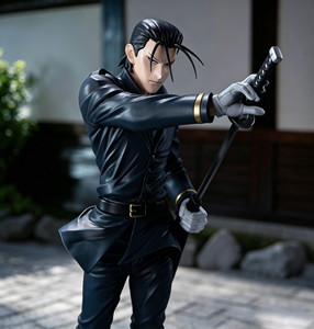 Action Figure <span class=keywords><strong>Rurouni</strong></span> <span class=keywords><strong>Kenshin</strong></span> Saito Hajime Versione Battle in PVC, Ufficiale e Collezionabile, con Scatola Originale - Vendita all'Ingrosso - Product Image 1
