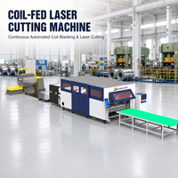 Machine de découpe laser à bobine entièrement fermée avec déroulage automatique pour le traitement des bobines fines en acier au carbone et en acier inoxydable