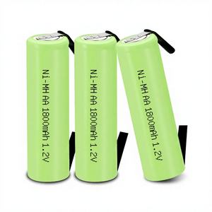 NIMH AA 1800 мАч 1,2 В <span class=keywords><strong>Ni</strong></span>-<span class=keywords><strong>MH</strong></span> аккумуляторная батарея AA с паяльными вкладками для солнечных фонарей Polic сканер фонарик - Product Image 1