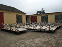 Chariot de transport électrique à plateforme plate, chariot de jardin, chariot électrique, chariot logistique
