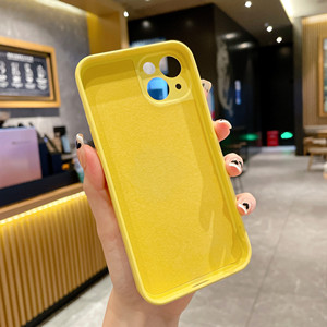 <span class=keywords><strong>Coque</strong></span> de téléphone en silicone liquide souple de conception de base avec logo personnalisé en tissu TPU Compatible pour <span class=keywords><strong>iPhone</strong></span> 6 7 8 SE X XR <span class=keywords><strong>11</strong></span> 12 13 14 - Product Image 3