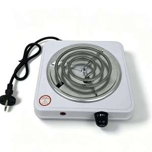 White Square Electric Hookah Charcoal <b>Heater</b> Manual Shisha <b>Coal</b> Ignition Stove Metal Smoking Accessory - Product Image 1