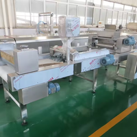 Machine à gaufrettes sandwich à la crème à 7 couches, machine à gaufrettes, ligne complète pour la production de biscuits gaufrettes, usine de Shanghai