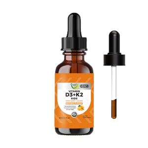 Gouttes exclusives de vitamine D3K2 pour enfants, saveur fruitée douce, dose fixe, application facile par gouttes, absorption quotidienne du calcium pour enfants - Product Image 5