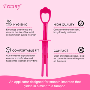 <span class=keywords><strong>Applicateur</strong></span> de disque menstruel en plastique antimicrobien médical, réutilisable, doux, écologique, personnalisé, <span class=keywords><strong>pour</strong></span> les coupes et les tampons, vente en gros, nouveauté - Product Image 6