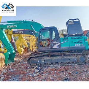 ราคาถูกใช้21ครั้ง Kobelco Sk210-6 Sk210-6e Sk200รถขุดตีนตะขาบไฮดรอลิคใช้รถขุดตีนตะขาบ Sk210 - Product Image 1