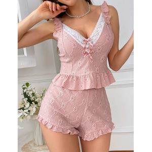 Camiseta Y2K 2025 de Verano Europea y Americana para Chicas, Color Sólido, Cuello en V Profundo, Sexy, Ajustada, Súper Corta, Pura y Sexy - Product Image 2