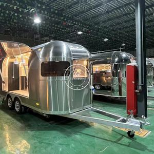 Remolque de Comida Móvil Moderno para Venta de Pizza, Helados y Café, Fabricante de Remolques de Comida, Venta Caliente 2025 - Product Image 4