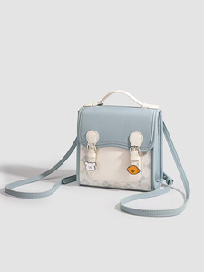 Sac à main de luxe léger pour téléphone portable, nouveau style Ins polyvalent, petit sac carré, sac à dos d'été pour l'université et les trajets quotidiens, doublure en polyester - Product Image 6