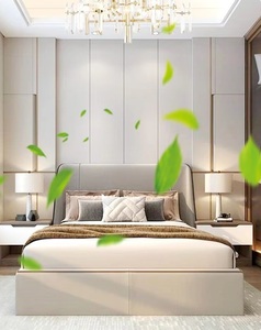 Panneau mural personnalisable de conception moderne de luxe, <span class=keywords><strong>prix</strong></span> d'usine en Chine, haute qualité, respectueux de l'environnement pour la décoration d'arrière-plan - Product Image 4