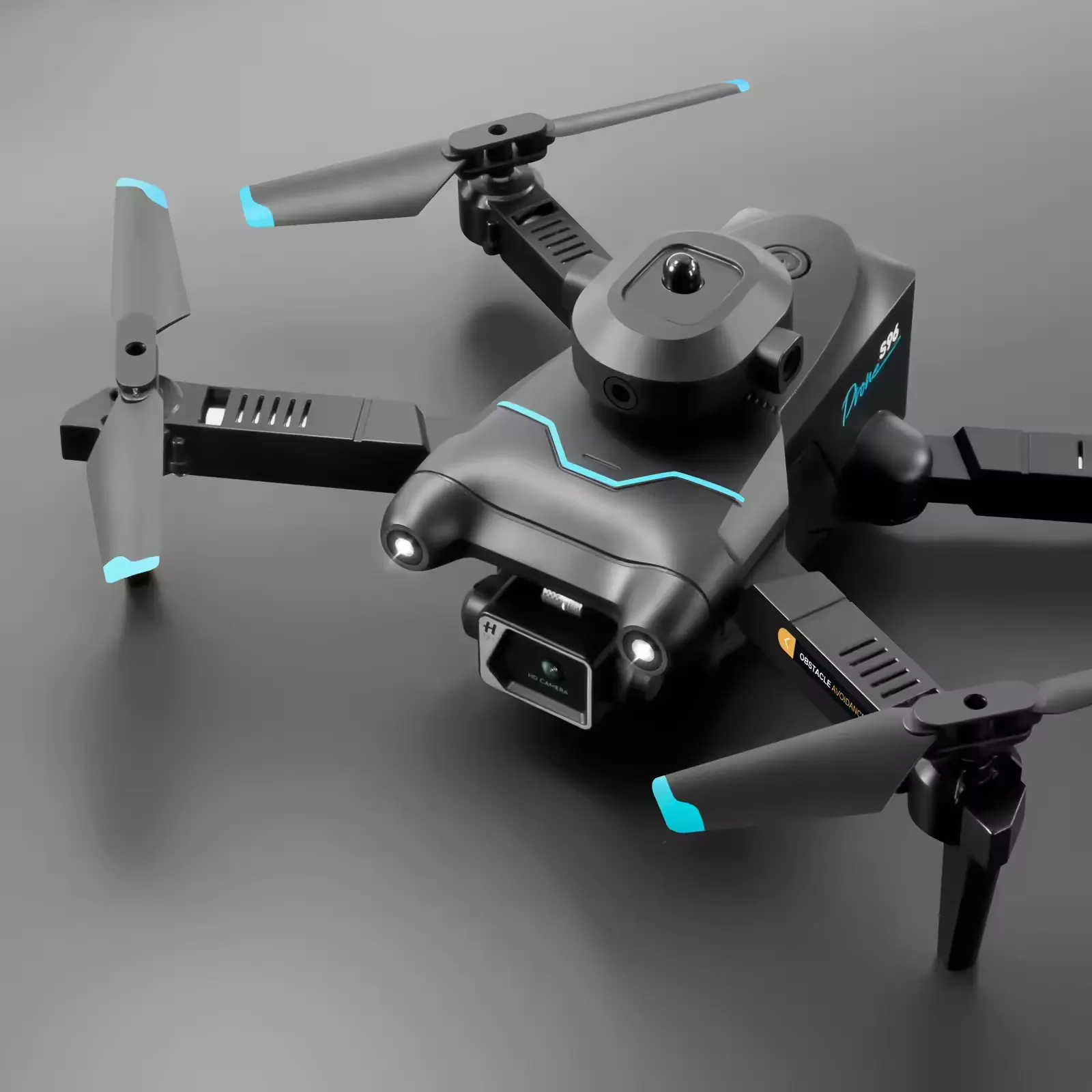 S96 미니 드론 4k HD 전문 카메라 Fpv 드론 광학 흐름 장애물 회피 접이식 쿼드콥터 Rc 헬리콥터 장난감