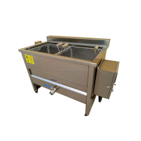 Machine professionnelle de blanchiment à la vapeur pour légumes/arachides/amandes/pommes de terre en acier inoxydable 304, 200 kg/h