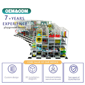 Equipo de Juego Interior para Niños en Oferta, Parque Infantil Comercial con Trampolín para Niños - Product Image 3