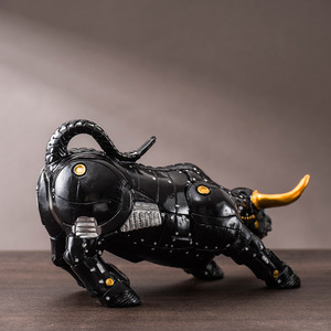 <span class=keywords><strong>Vaca</strong></span> Mecánica de Wall Street en <span class=keywords><strong>3D</strong></span>, Decoración de Escritorio Moderna con Forma de <span class=keywords><strong>Vaca</strong></span>, Artesanía para el Hogar y la Oficina, Adornos de Prosperidad, Regalo de Inauguración de Casa - Product Image 6