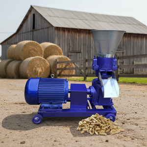 Machine à granulés d'aliments pour animaux <span class=keywords><strong>de</strong></span> ferme durable avec plusieurs tailles <span class=keywords><strong>de</strong></span> disques <span class=keywords><strong>de</strong></span> broyage – Équipement efficace pour la production <span class=keywords><strong>de</strong></span> granulés <span class=keywords><strong>de</strong></span> volaille et d'animaux - Product Image 1