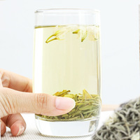 Thé en vrac de jasmin blanc aiguille d'argent en gros, thé de jasmin personnalisé, thé santé, emballage en sachet ou en tasse en vrac
