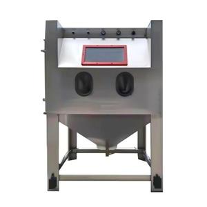 Máquina manual de arenado húmedo con cabina, pulverizador de <span class=keywords><strong>vapor</strong></span> con bomba y motor para eliminación de óxido ecológica - Product Image 1