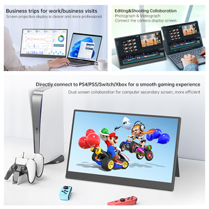 14 15,6 18,5 <span class=keywords><strong>inch</strong></span> draagbare touchscreenmonitor 100Hz IPS 1080p USB-C tweede scherm voor laptop gaming OEM ODM - Product Image 2