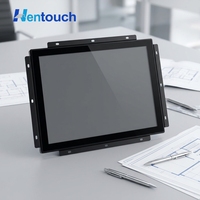 PC industriel tout-en-un avec écran tactile 12,1 15 17 19 pouces IP65 PCAP J4125 I5 I7 Linux Windows Embedded