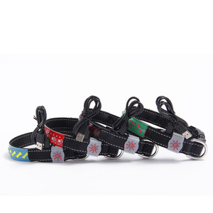 Luz Led parpadeante de fibra óptica para perro, luces de seguridad para caminar por la noche, resistentes al agua, recargable por USB, nuevo <span class=keywords><strong>Collar</strong></span> para perro - Product Image 4