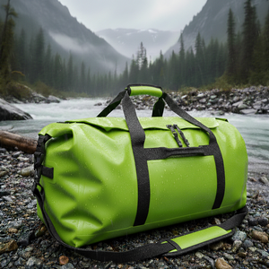 Sac de voyage imperméable SummitMist 50L – Deep Plum - Product Image 5