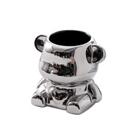 Mini ours Ins fruits fourchette ensemble de couverts avec pot en céramique avec fourchettes et cuillères ensemble pour café cuisine