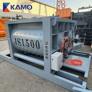 <span class=keywords><strong>JS1500</strong></span> Kleine tragbare elektrische Zement mischer maschine Doppelwellen-Betonmischer - Product Image 5