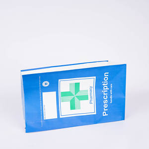 50gsm Logo personnalisé imprimé maladie médicale pharmacie environnementale sac en papier Kraft - Product Image 4
