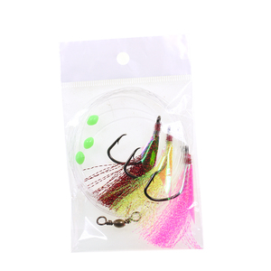 Tùy Chỉnh Câu Cá Biển Shining Da Cá <span class=keywords><strong>Bait</strong></span> Sabiki Giàn 2/3 Móc Với Xoay Cá Cá Thu Cá Snapper Giàn Khoan Câu Cá - Product Image 2
