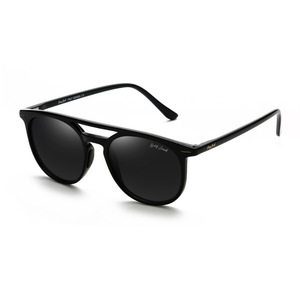 Gafas de Sol Redondas con Marco Gris Jack 5003, Lentes TAC Polarizadas con Protección UV400, Montura Completa, Unisex, para Conducir - Product Image 5