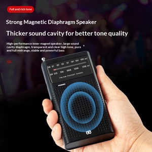 Radio de Bolsillo AM FM de Banda Completa, Mini Radio Portátil con Puntero, Funciona con Pilas, Ideal para Correr, Acampar y Viajar, Radio Analógica - Product Image 4