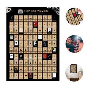 Calendario Rasca y Gana Oficial de IMDB con 100 Películas Esenciales, Incluye Rasca y Gana - Las Mejores Películas para la Familia - Product Image 2