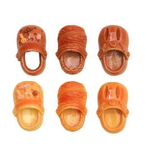 Accessoires en résine, colle crème, DIY, ornements faits main pour pinces à <span class=keywords><strong>cheveux</strong></span>, décorations florales pour chaussures, pantoufles en forme de pain simulé - Product Image 3