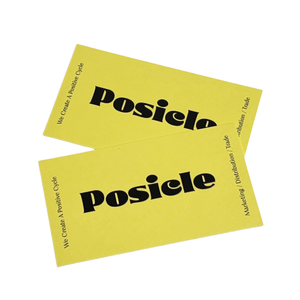 Carte de visite en relief de remerciement personnalisée de haute qualité en papier coton de luxe Panton impression couleur - Product Image 1