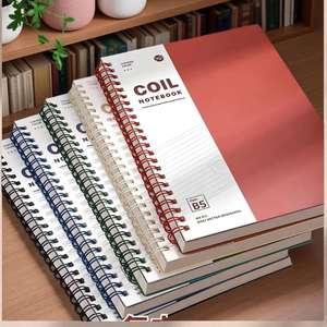 Carnet à spirale A5 personnalisé avec couverture imprimée et logo – Promotion 2026 – Carnet promotionnel B5 - Product Image 1