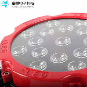 ไฟส่องสว่างแบบ LED สำหรับงานออฟโรด 51W ยี่ห้อ Flare Star ตัวเรือนอะลูมิเนียมอัลลอย ใช้พลังงานไฟฟ้ากระแสตรง - Product Image 3