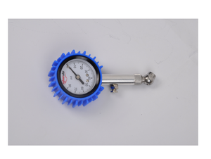Manómetro de Presión de Neumáticos con Válvula de Latón y Manguera de Goma, Pantalla de Indicador 0-100 PSI, Disponible para Distribución Directa OEM/ODM - Product Image 4