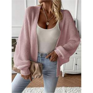 Cárdigan Abierto Personalizado para Mujer, Suéter Ligero de Punto, Chaqueta Oversize, Atuendos Casuales de Primavera para Mujer - Product Image 4