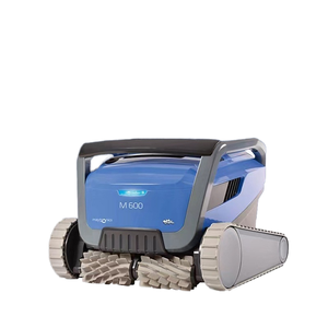 Limpiador de Piscinas Automático <span class=keywords><strong>Dolphin</strong></span> <span class=keywords><strong>M600</strong></span>, Máquina de Succión de Aguas Residuales de Plástico, Doble Motor, para Piscinas Elevadas, con Batería de Litio - Product Image 1