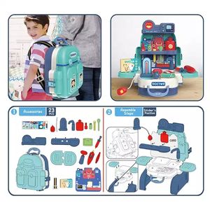 Juego <span class=keywords><strong>de</strong></span> simulación <span class=keywords><strong>de</strong></span> Casa <span class=keywords><strong>de</strong></span> juguete para niños, carrito médico <span class=keywords><strong>de</strong></span> plástico, Kit <span class=keywords><strong>de</strong></span> Hospital, máquina <span class=keywords><strong>de</strong></span> ultrasonido - Product Image 5