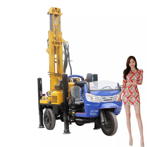 Máquina Perforadora de Pozos de Agua Pequeña, Portátil, Hidráulica, de Diésel, de Bajo Precio y Venta Caliente, Fabricada en China - Product Image 1