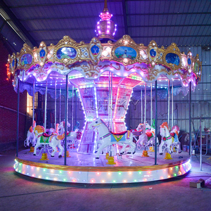 Manège pour bébés, enfants et adultes, manège extérieur pour enfants, carrousel à chevaux à vendre - Product Image 5